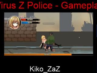 Virus z поліція дівчина - gameplay