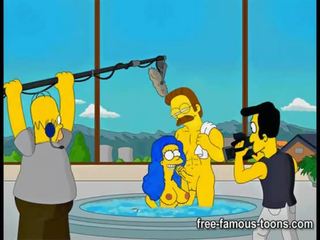 Marge simpsons مخفي العربدة