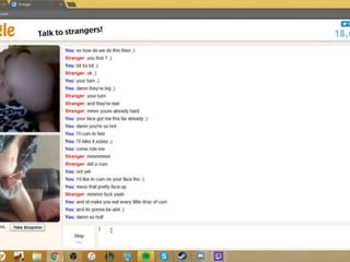 Hot teen masturbating for me on omegle