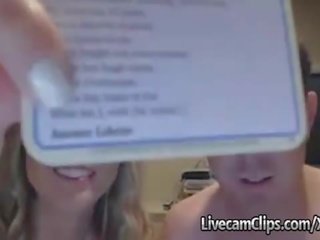 Caldi pov amatoriale coppia impressionante vivere sesso su webcam!