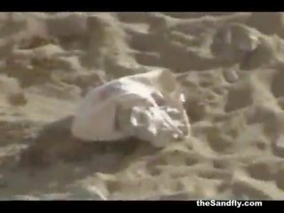 Thesandfly mėgėjiškas paplūdimys super seksas!