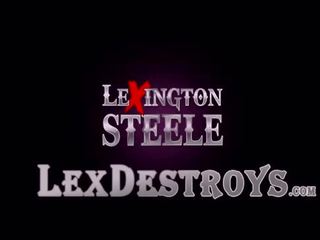 Gợi cảm cậu bé tóc nâu miya đá được phá hủy qua lexington steeles bbc